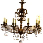 Antique Brass Chandelier