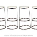 Aro Swivel Bar Stools Four by Lievore Altherr Molina for Bernhardt Design
