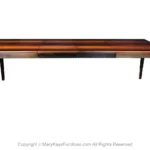 Mid Century Expandable Milo Baughman Dining Table for Directional