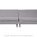 Mid-Century Pair of Loveseat Settee Sofas