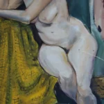 Alvin M. Cohen Original Oil on Panel