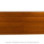 Danish Modern Long Teak Dresser by Vinde Mobelfabrik 1