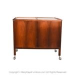 Mid Century Danish Bar Cart by Niels Erik Glasdam Jensen