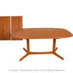 Danish Mid-Century Teak Expandable Dining Table 1