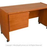 Mid-Century Danish Teak Desk 2