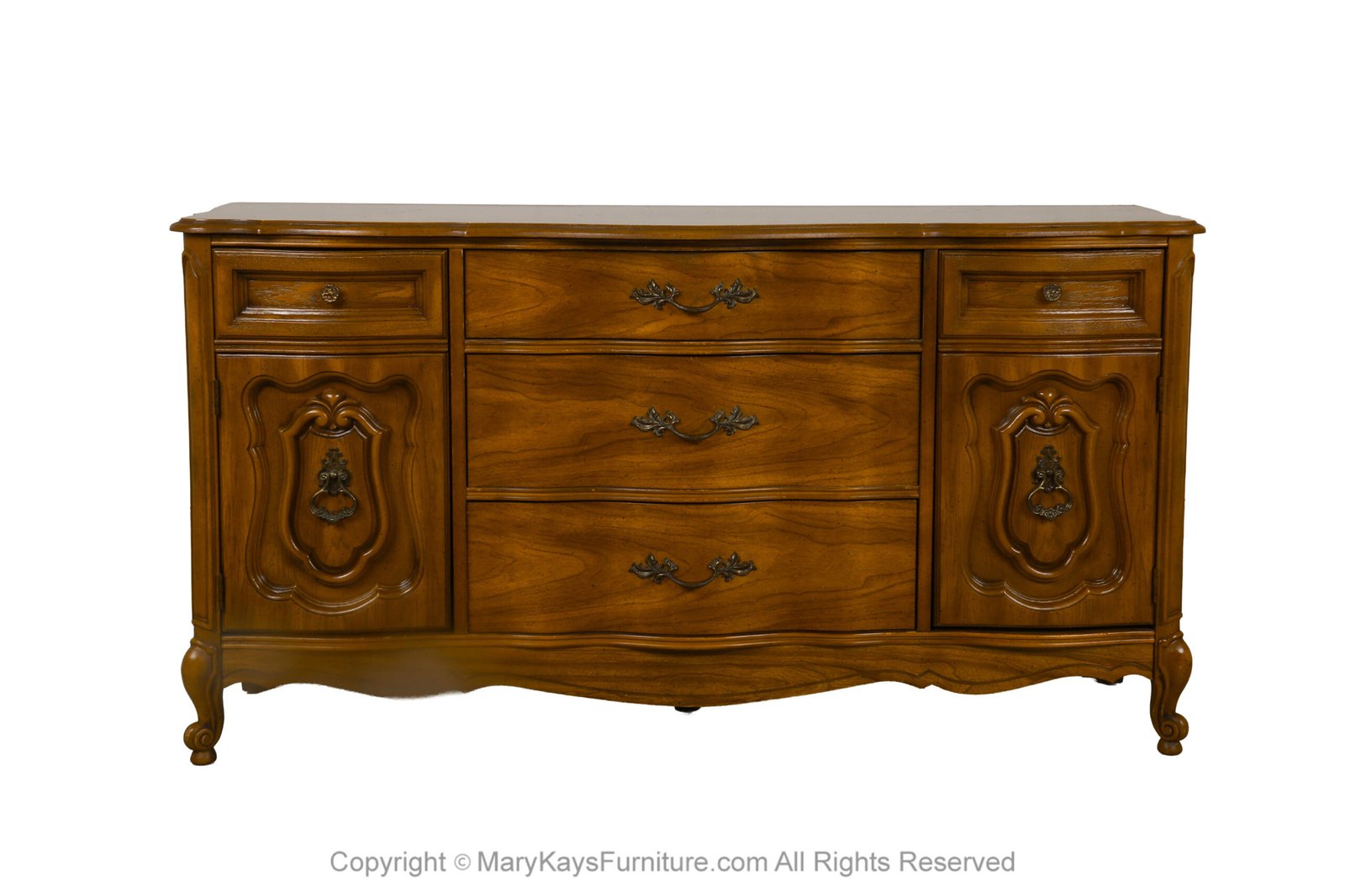 French Provincial style triple dresser sideboard buffet 1 scaled