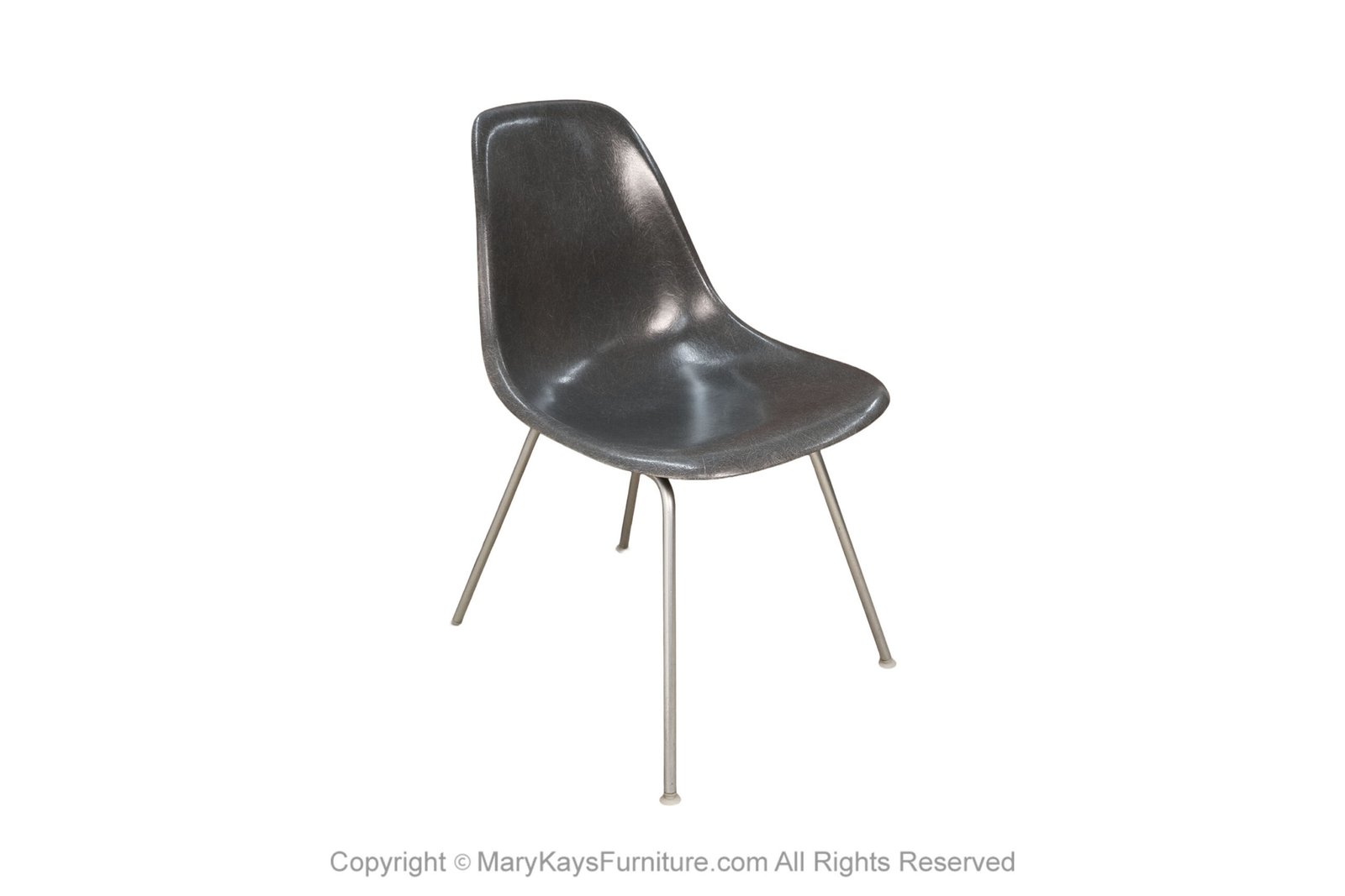 Herman Miller Eames molded fiberglass shell side chair 1 scaled